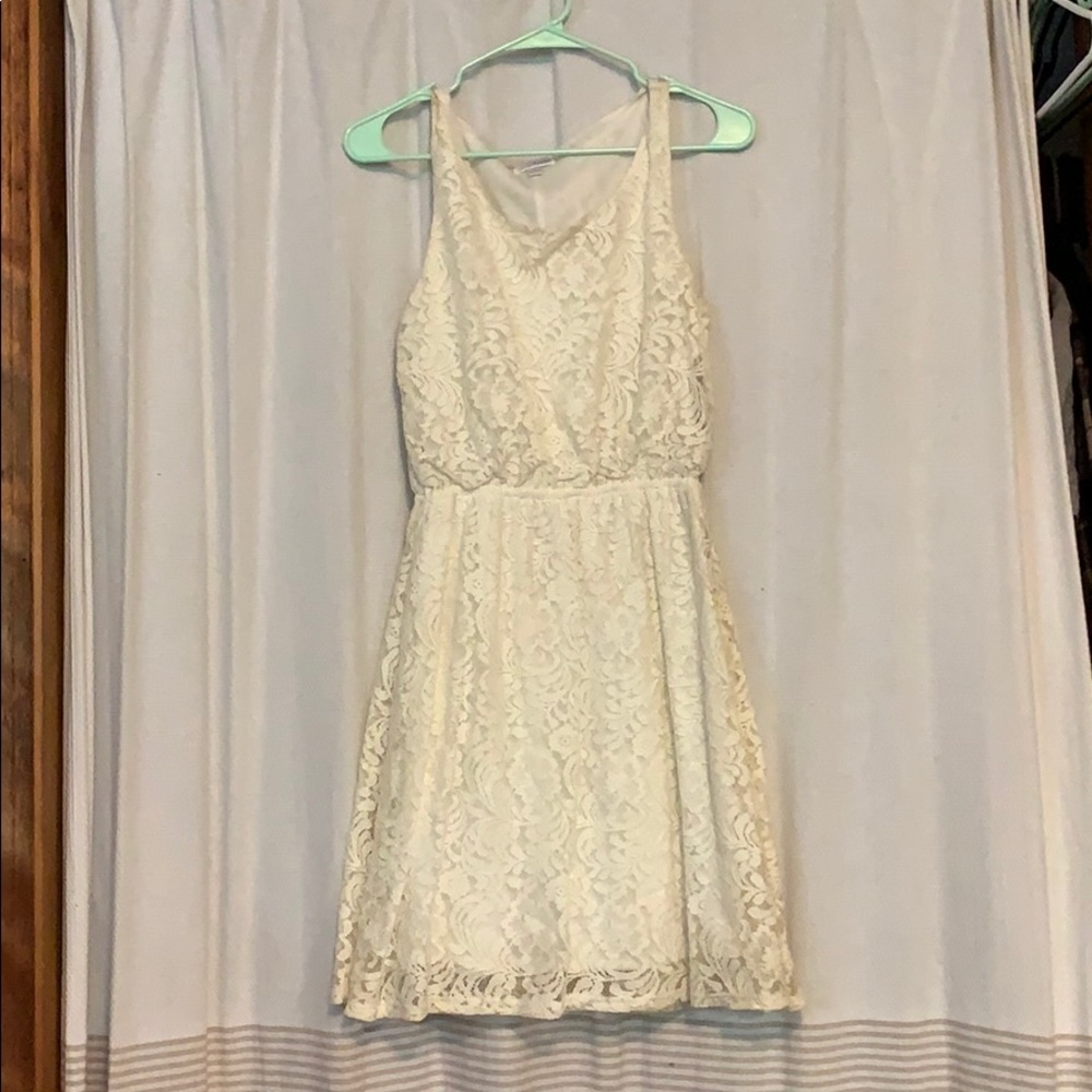White Lace Dress